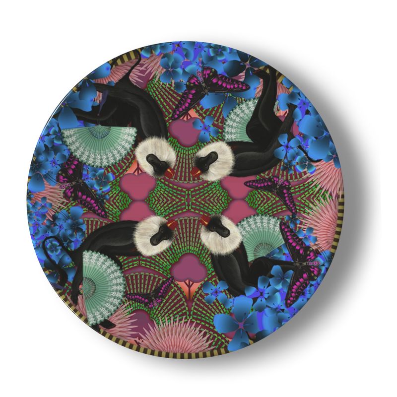 Monkey Tea Plate