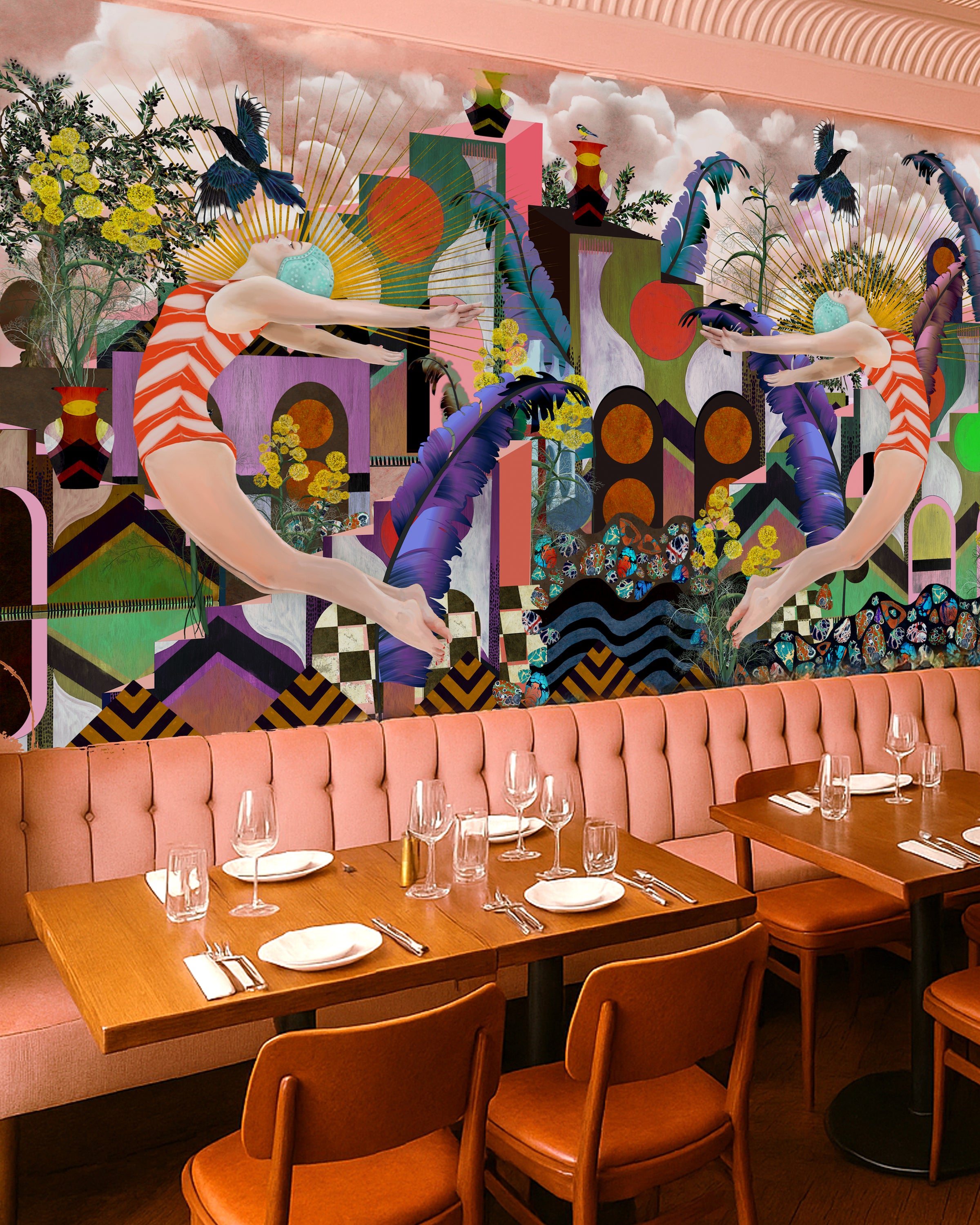 Divers Wallpaper Mural