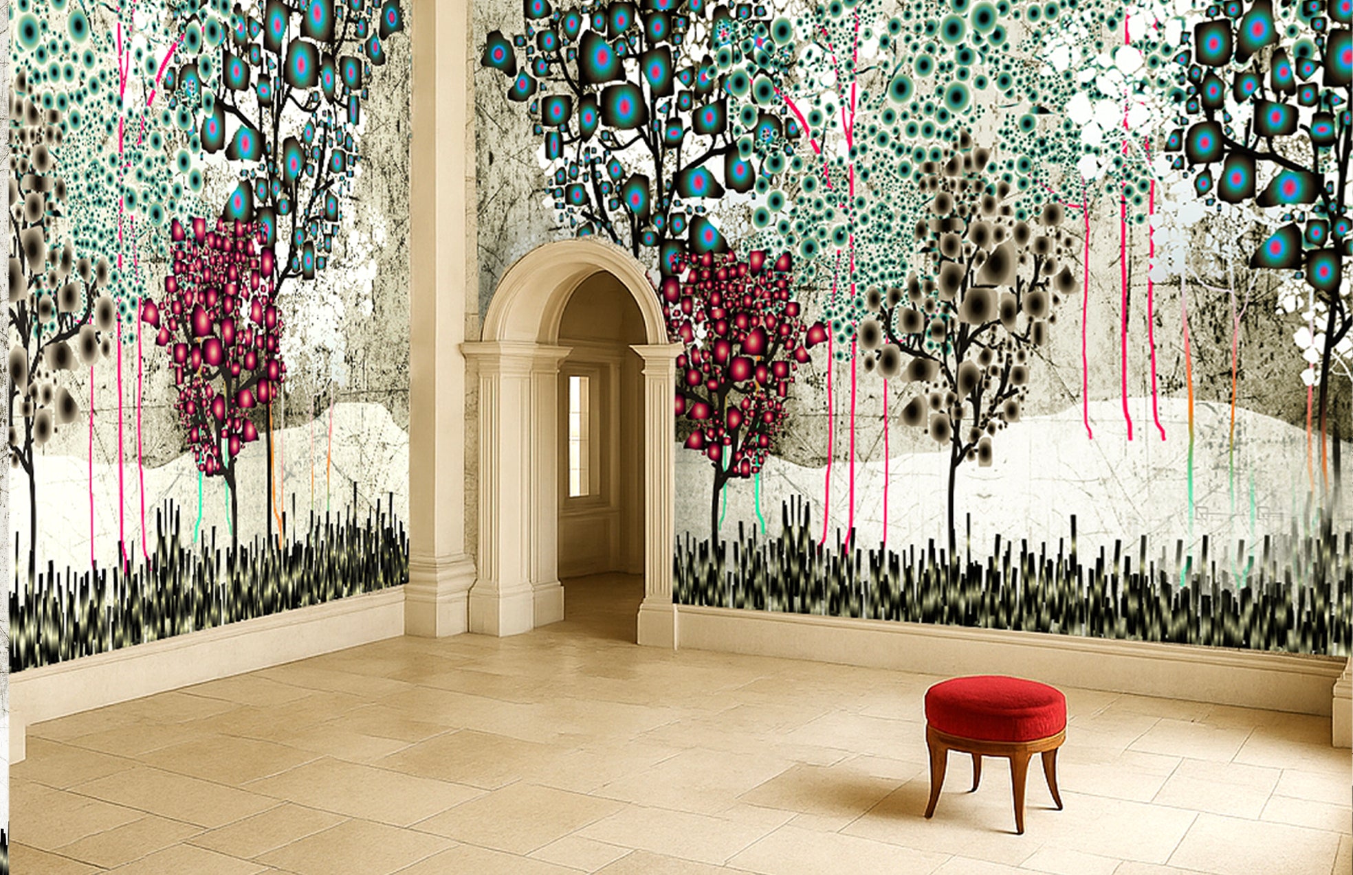 Birch Wallpaper Mural