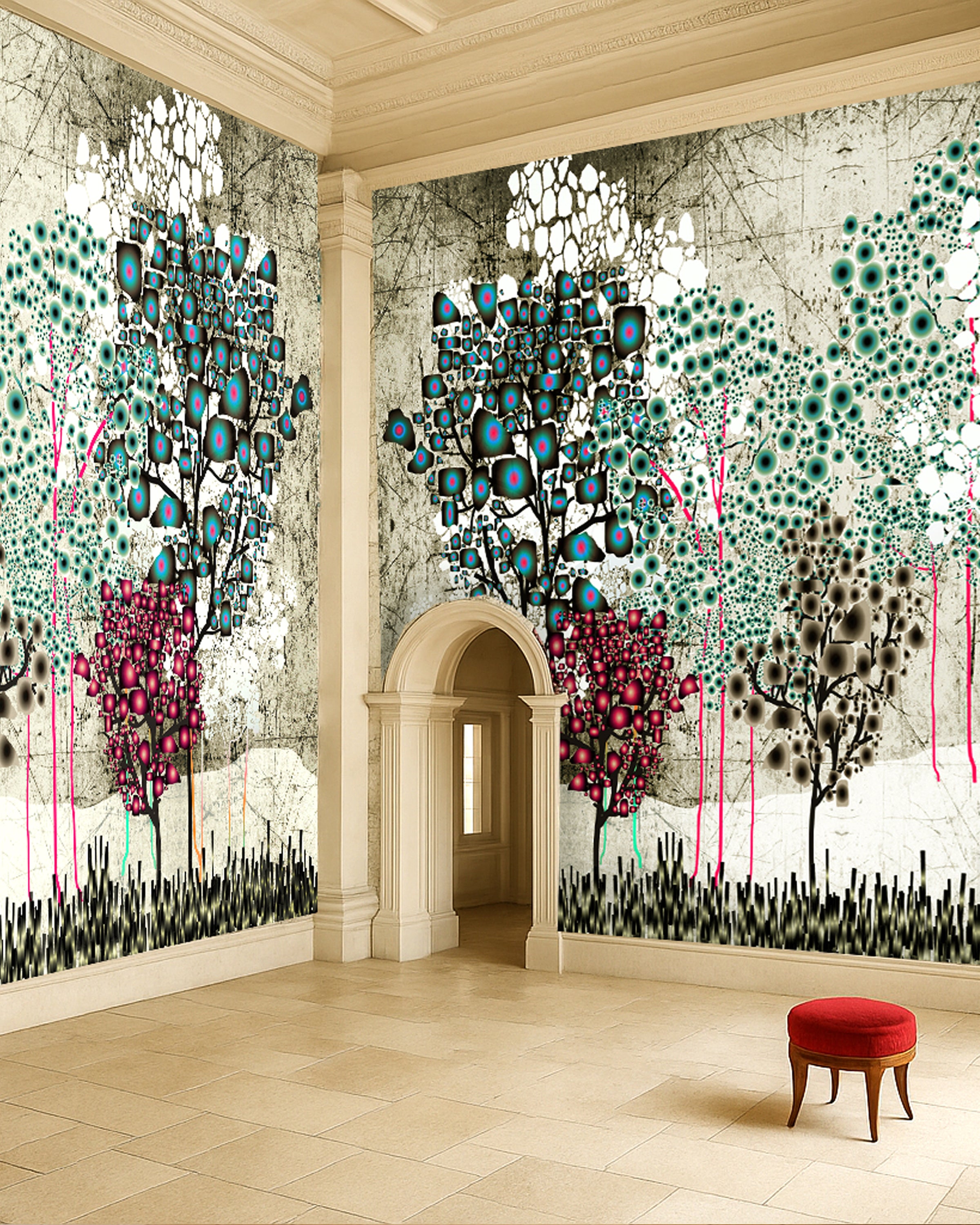 Birch Wallpaper Mural