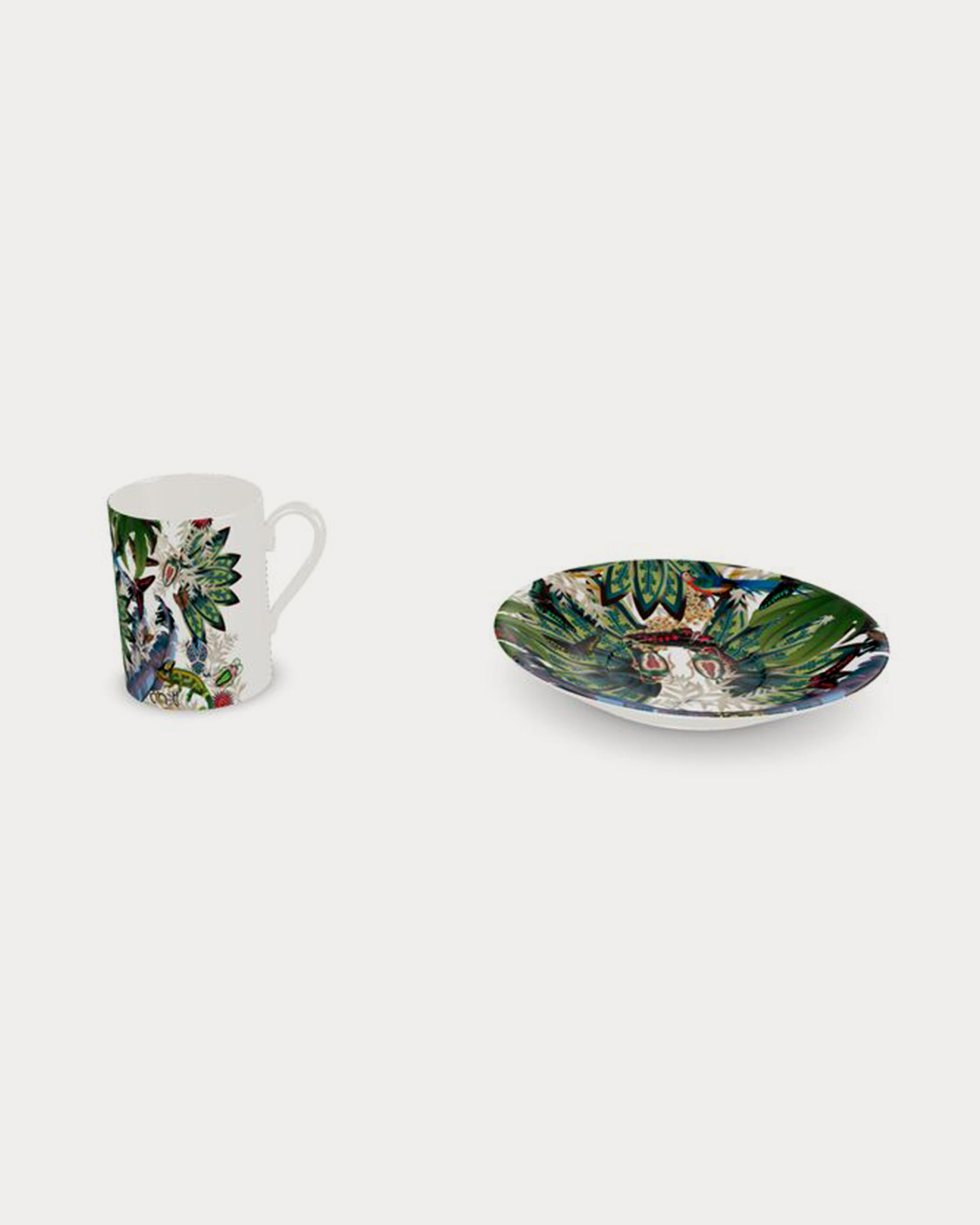 Forest Cofffee Cup & Saucer