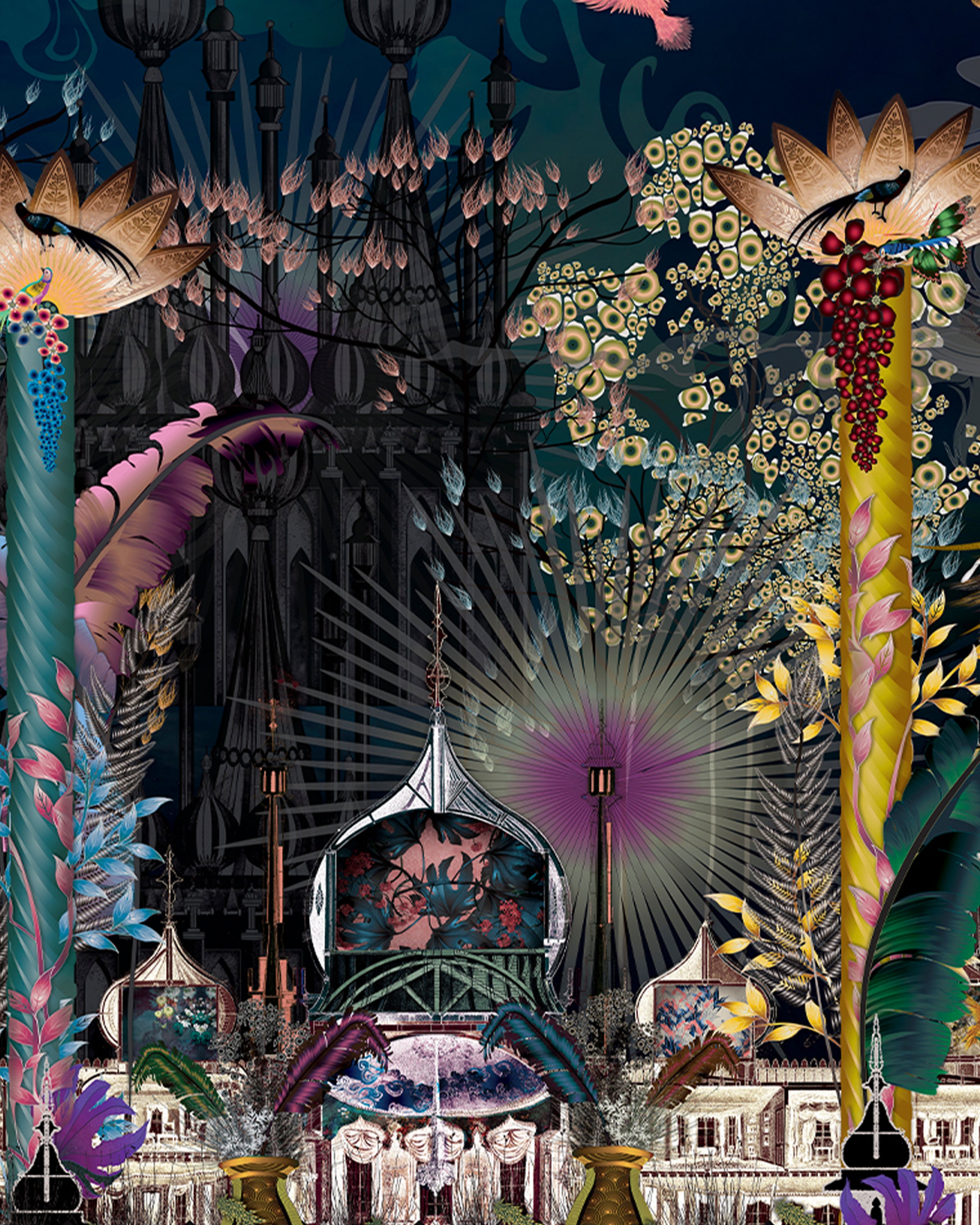 Nightgarden Wallpaper Sample