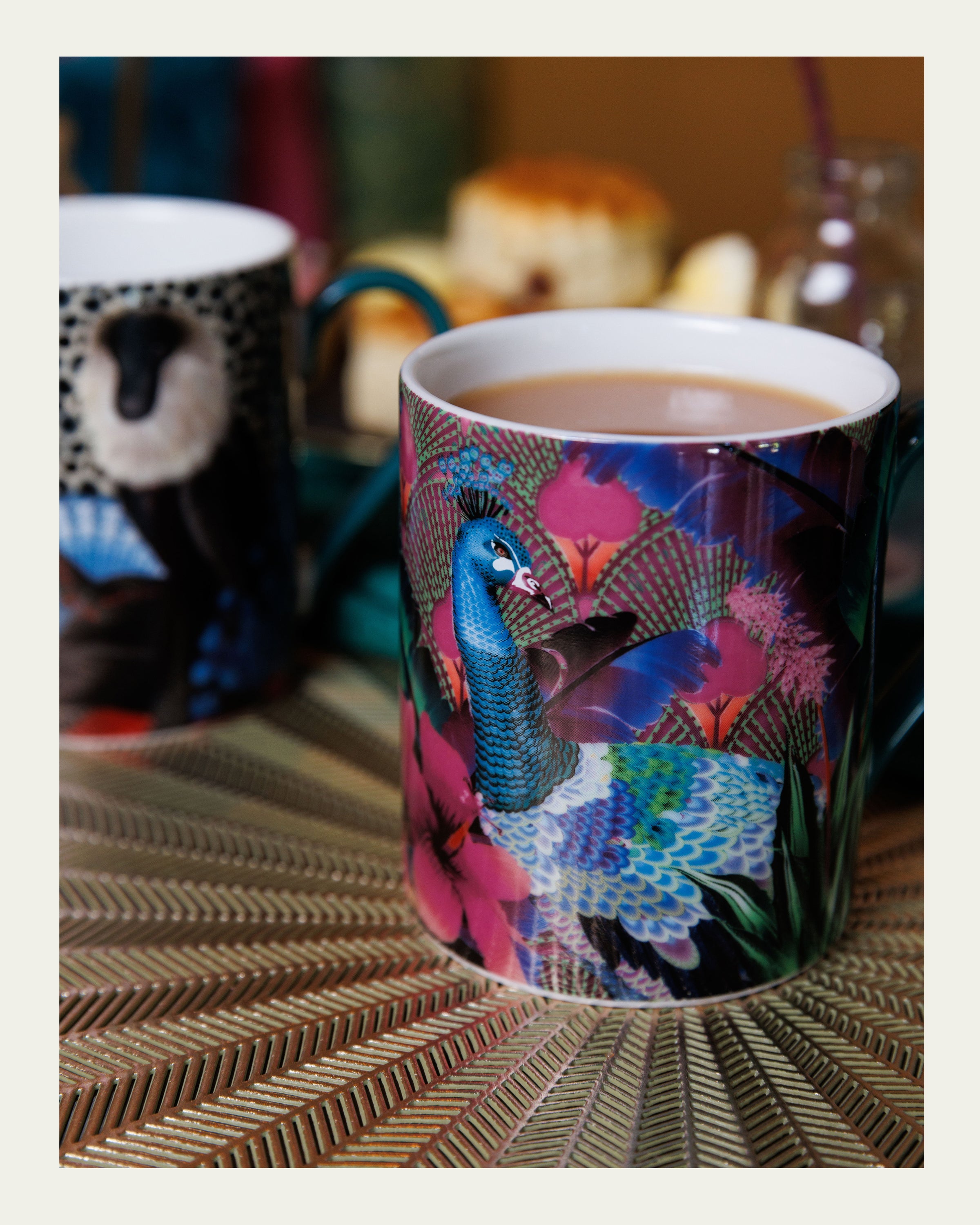 Peacock Mug