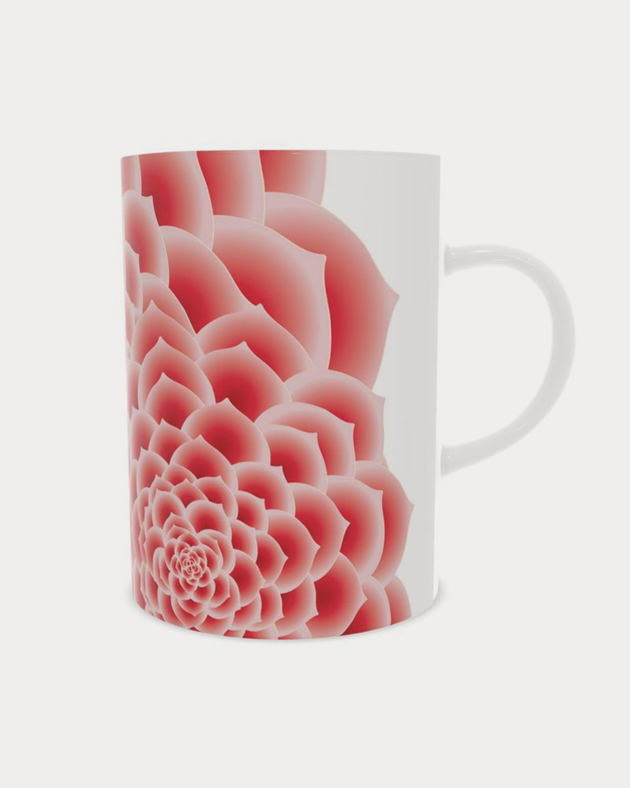 Succulent Bone China Mug