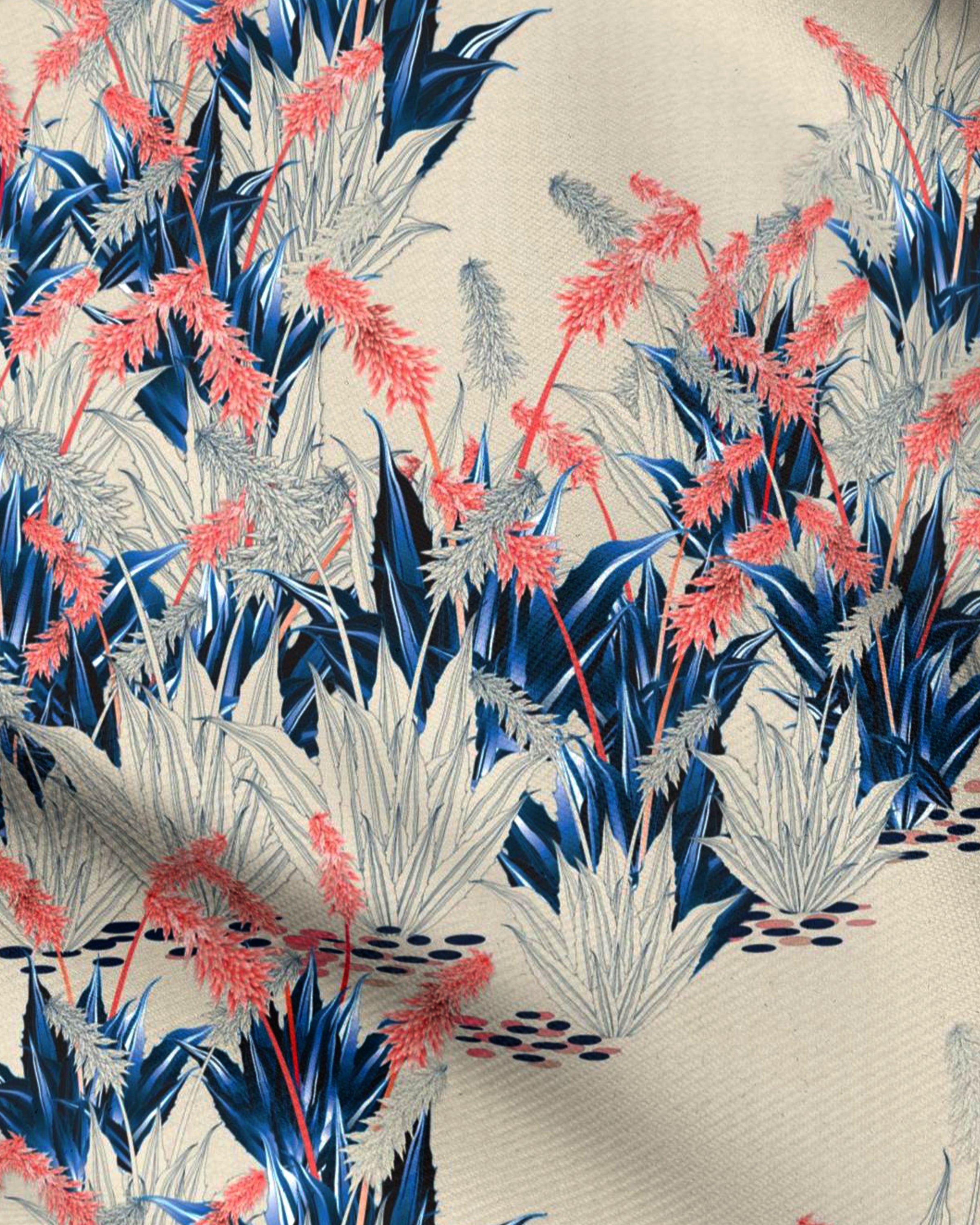 Succulent Pink Fabric