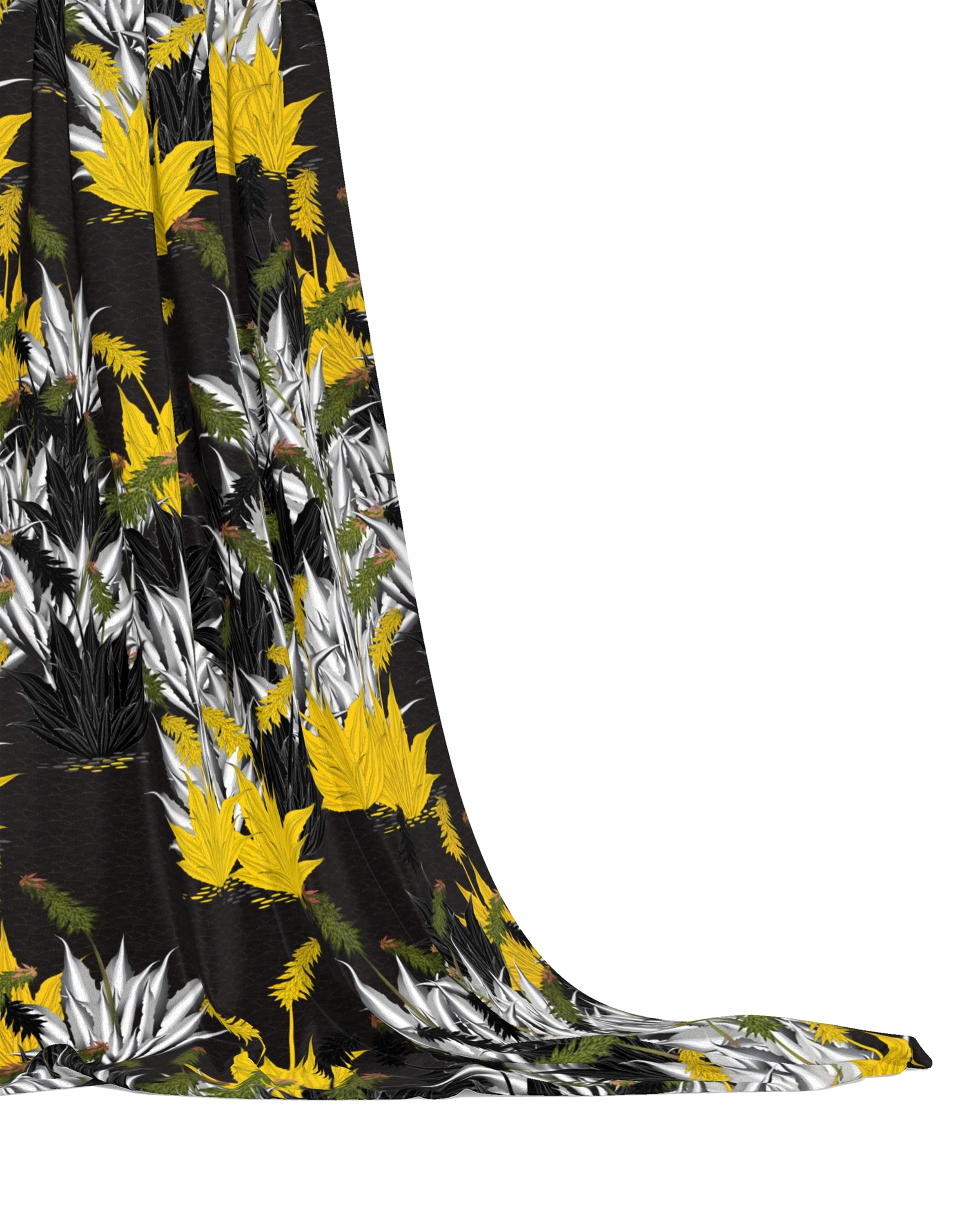 Succulent Yellow Fabric