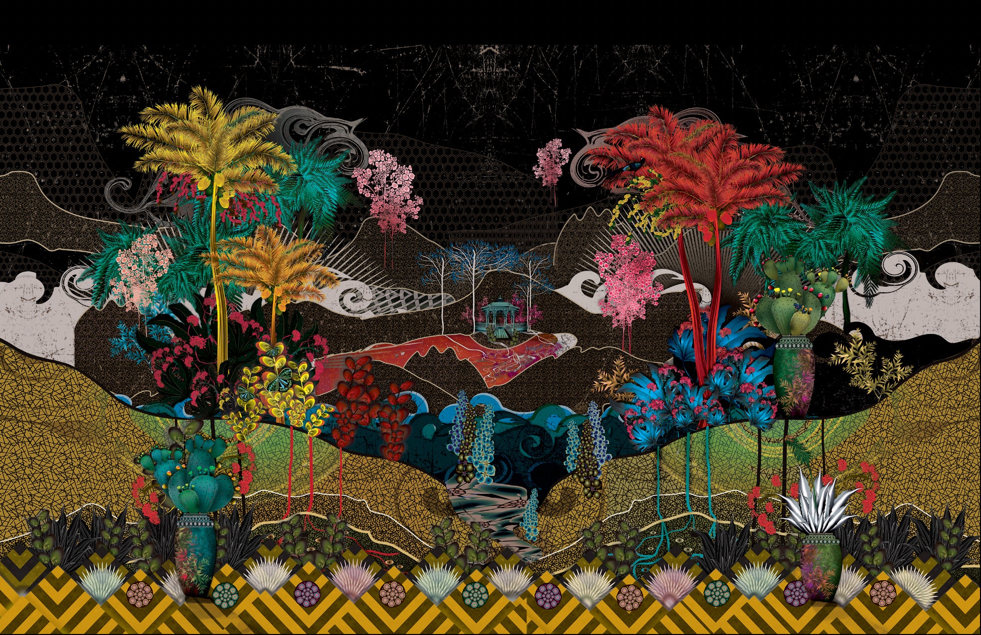 Wonderland Wallpaper Mural