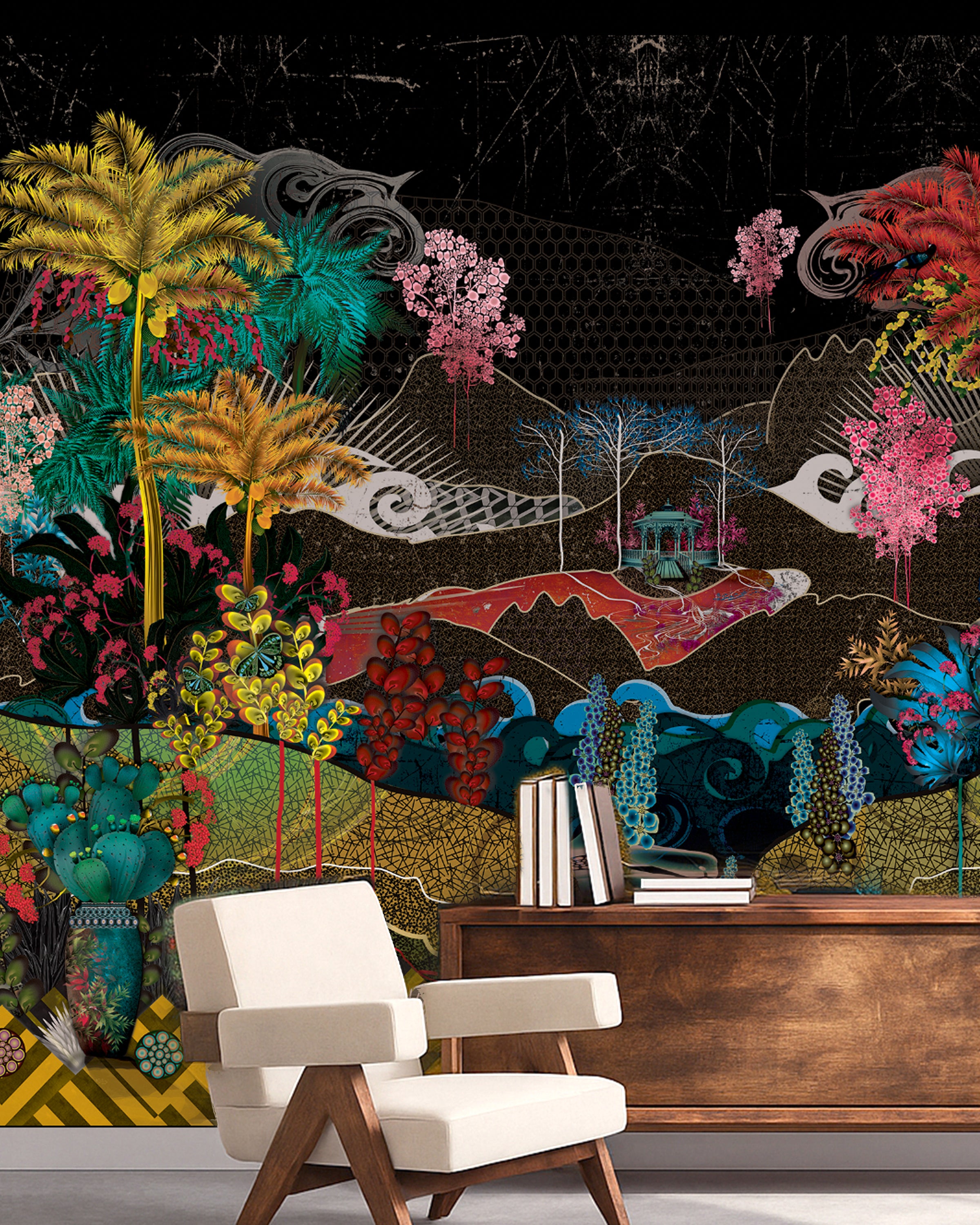 Wonderland Wallpaper Mural