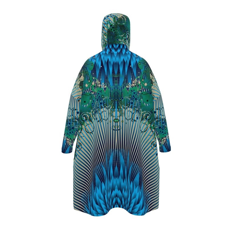 Big Blue Rain Poncho