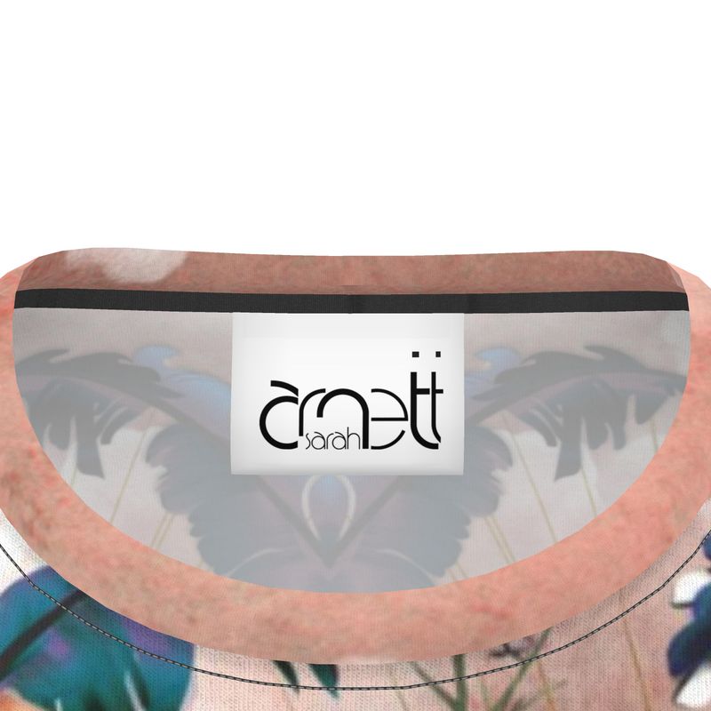 Cut And Sew All Over Print T Shirt