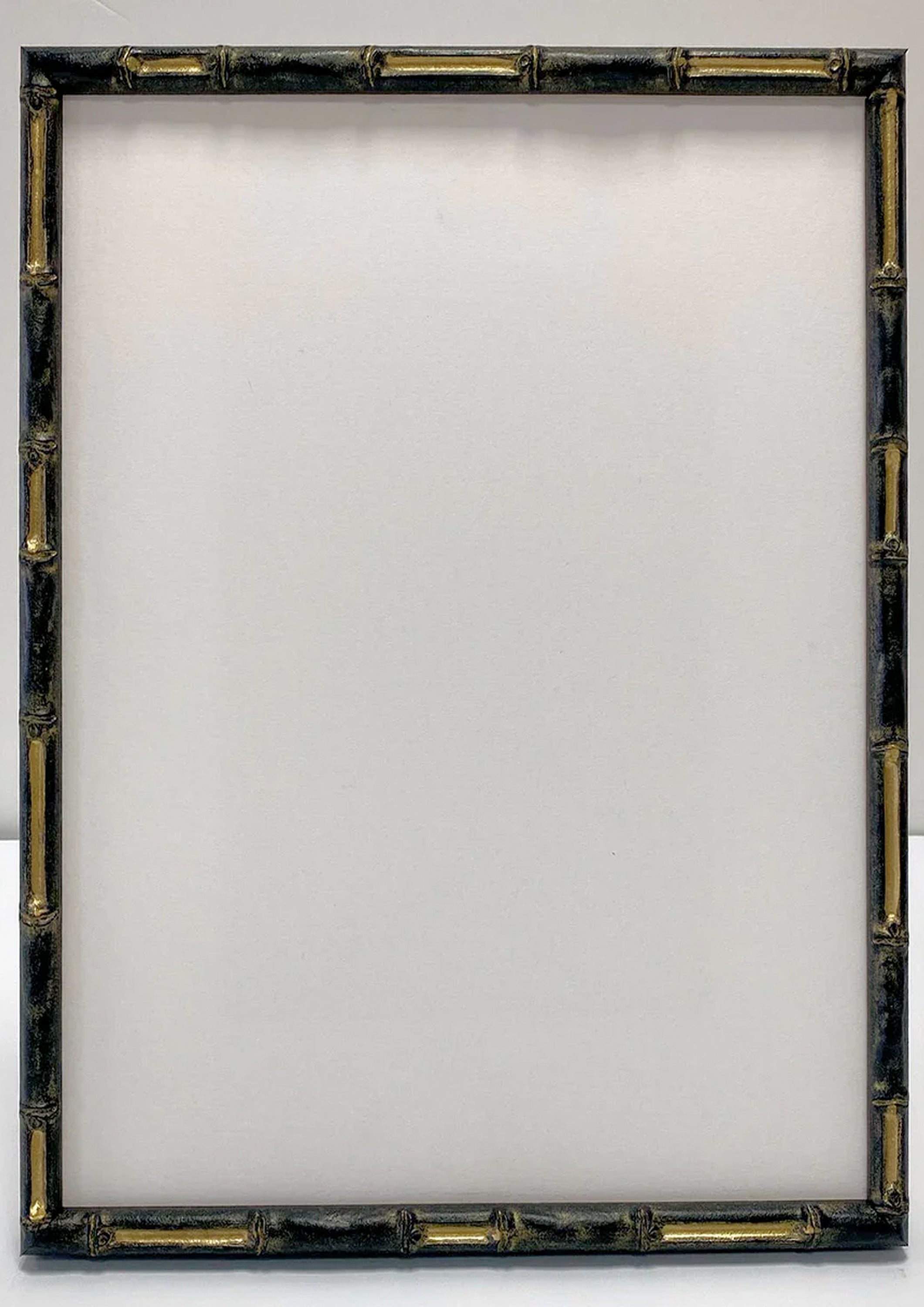 Gold and Black Bamboo Frame
