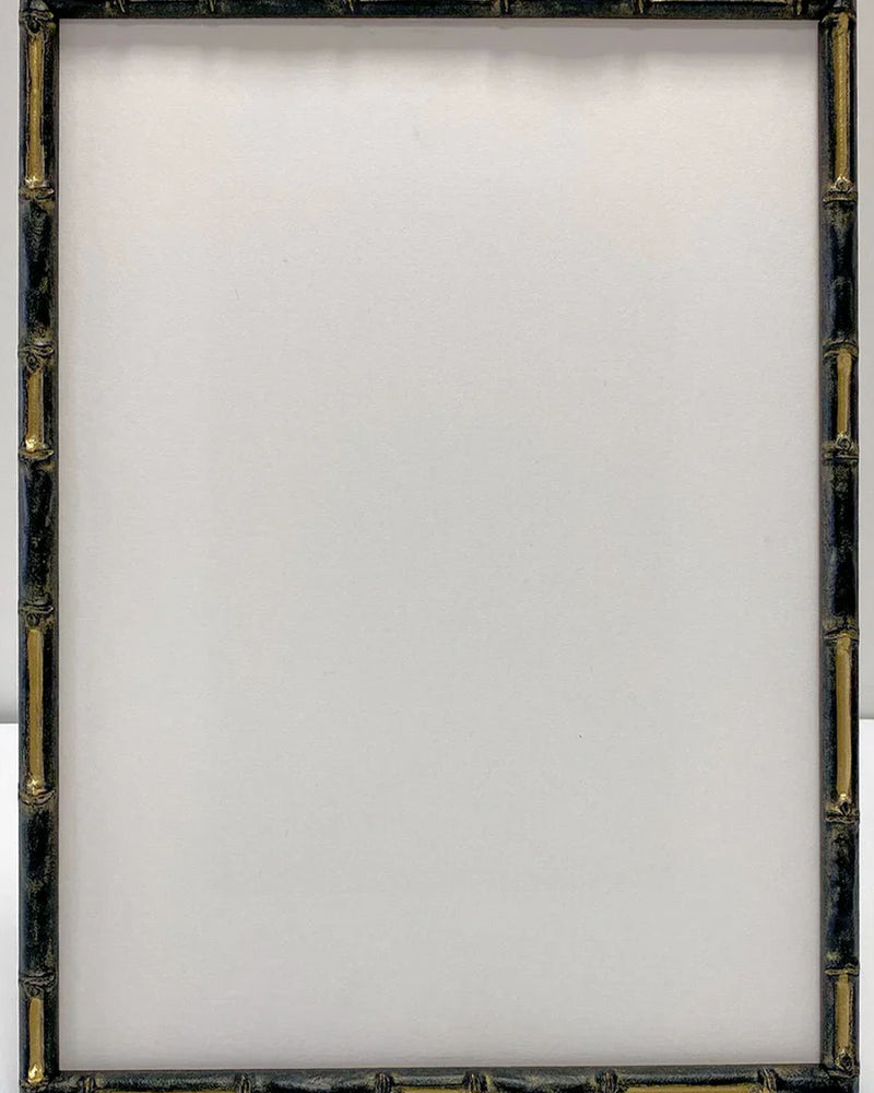 Gold and Black Bamboo Frame
