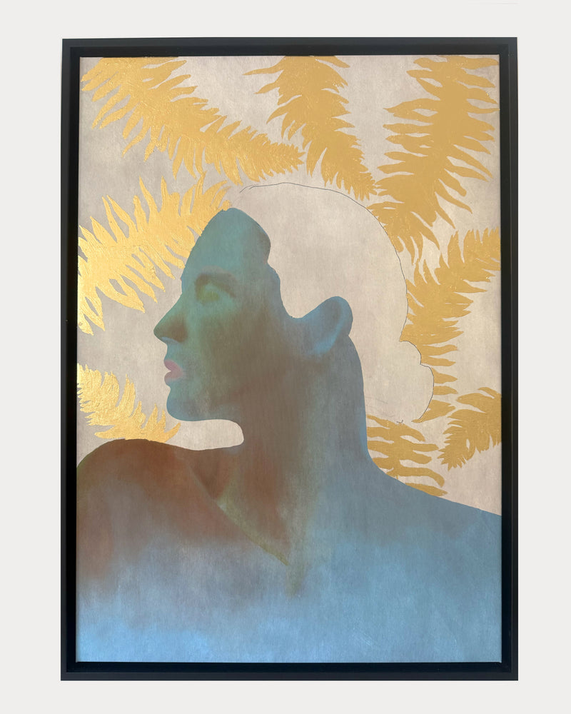 Fern Looking Left - Canvas