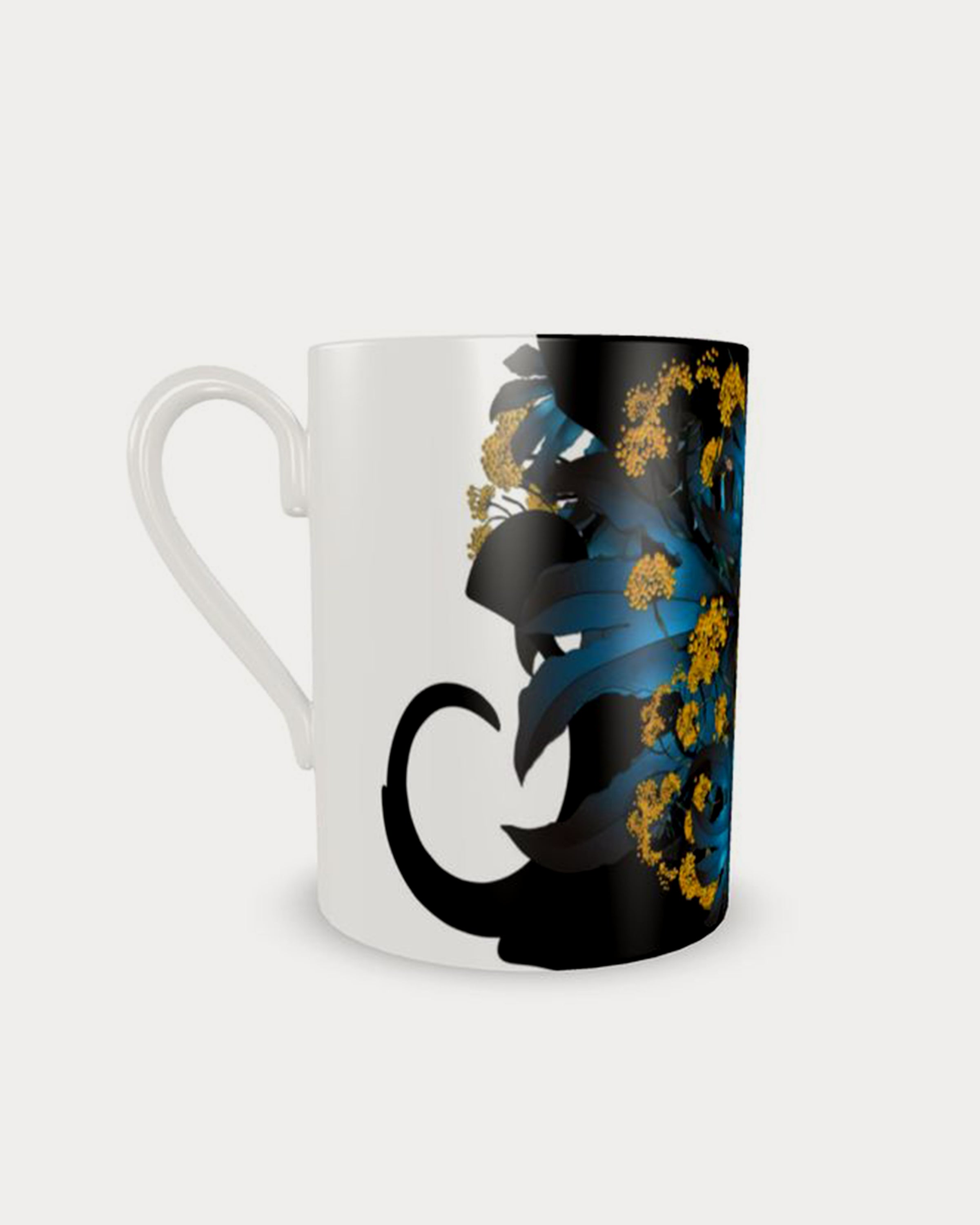 Fatsia Coffee Cup & Saucer
