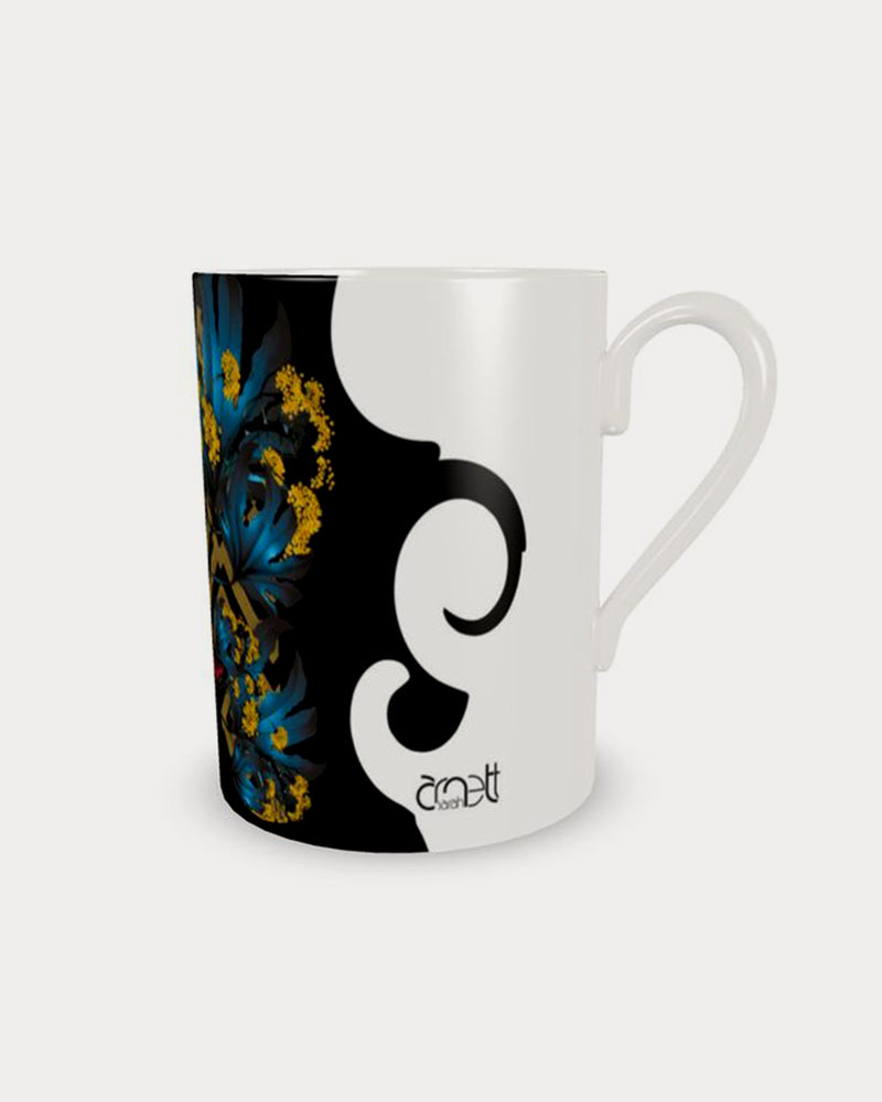 Fatsia Bone China Mug