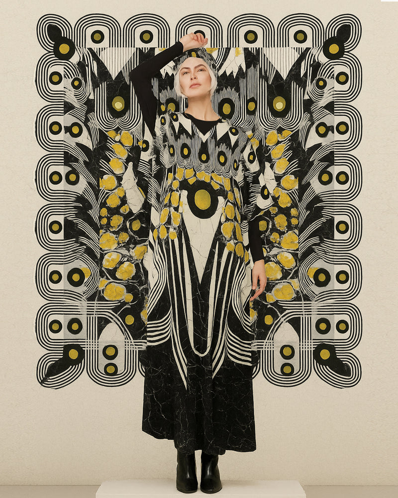 Marbled Arch Kaftan