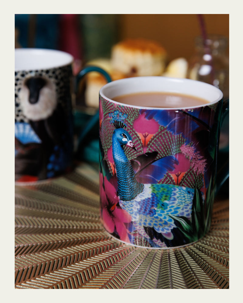 Peacock Mug