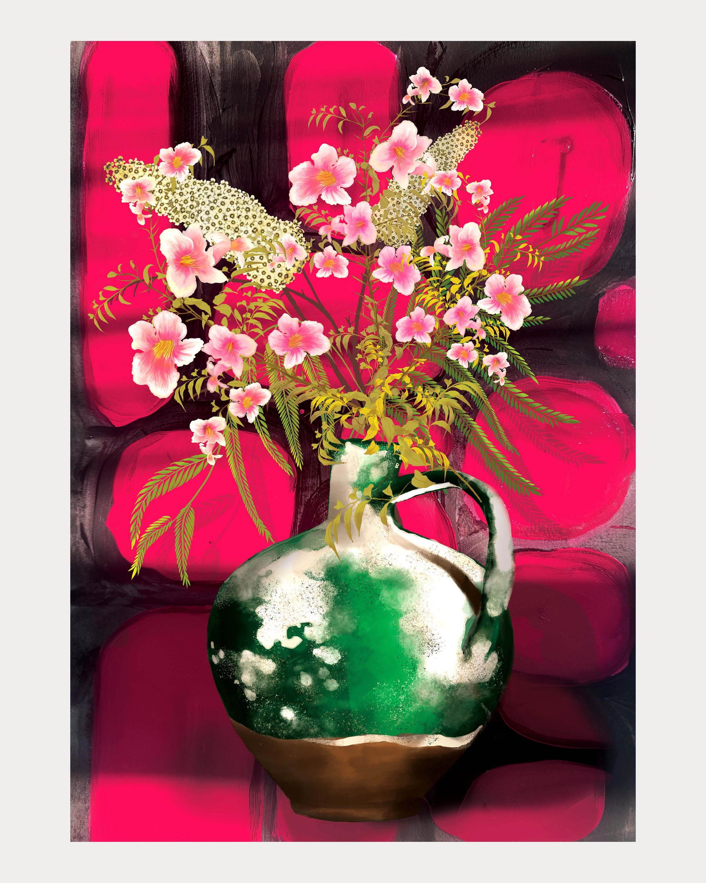 Pink Still life