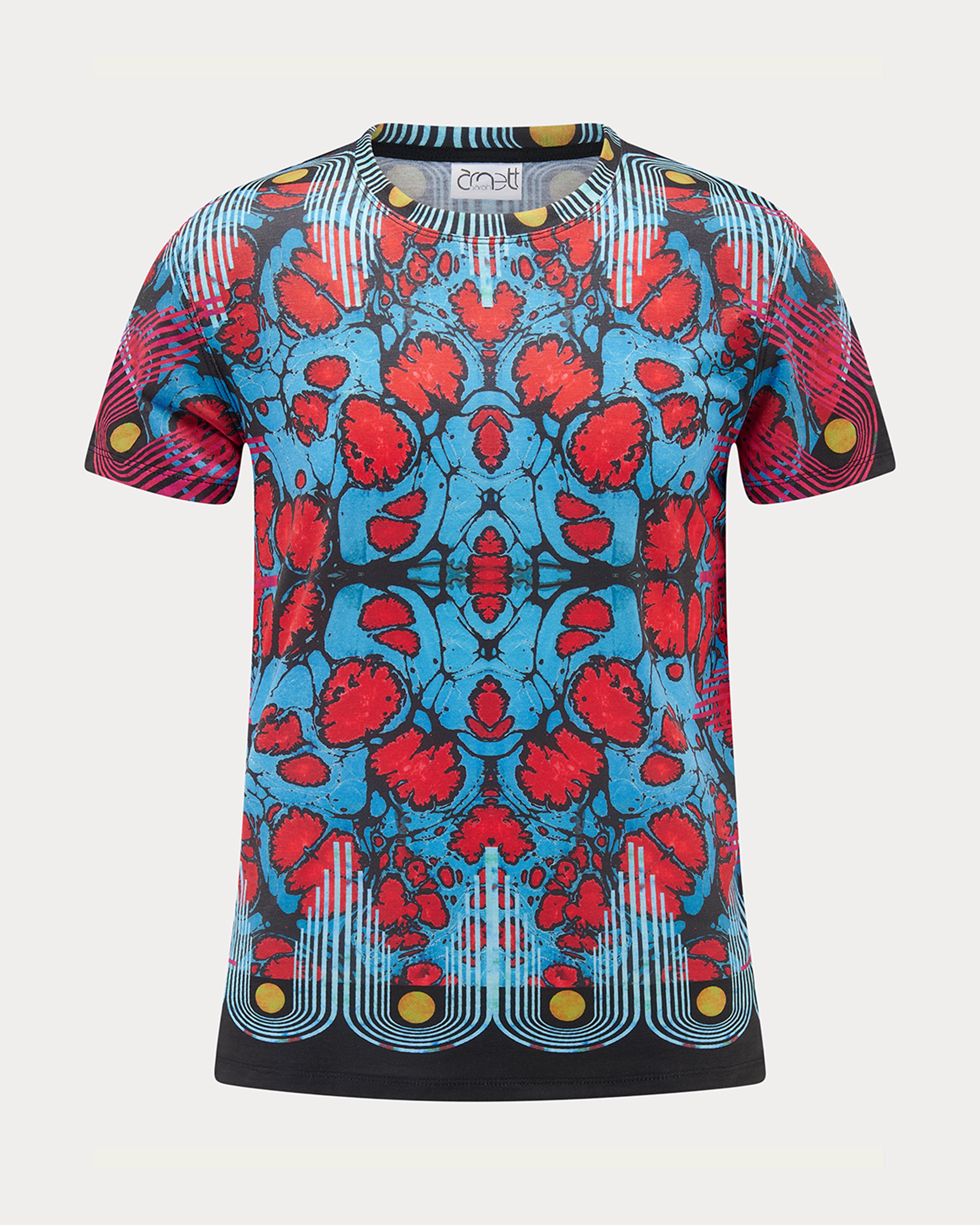 Blue Marbled Arches T-Shirt – saraharnett