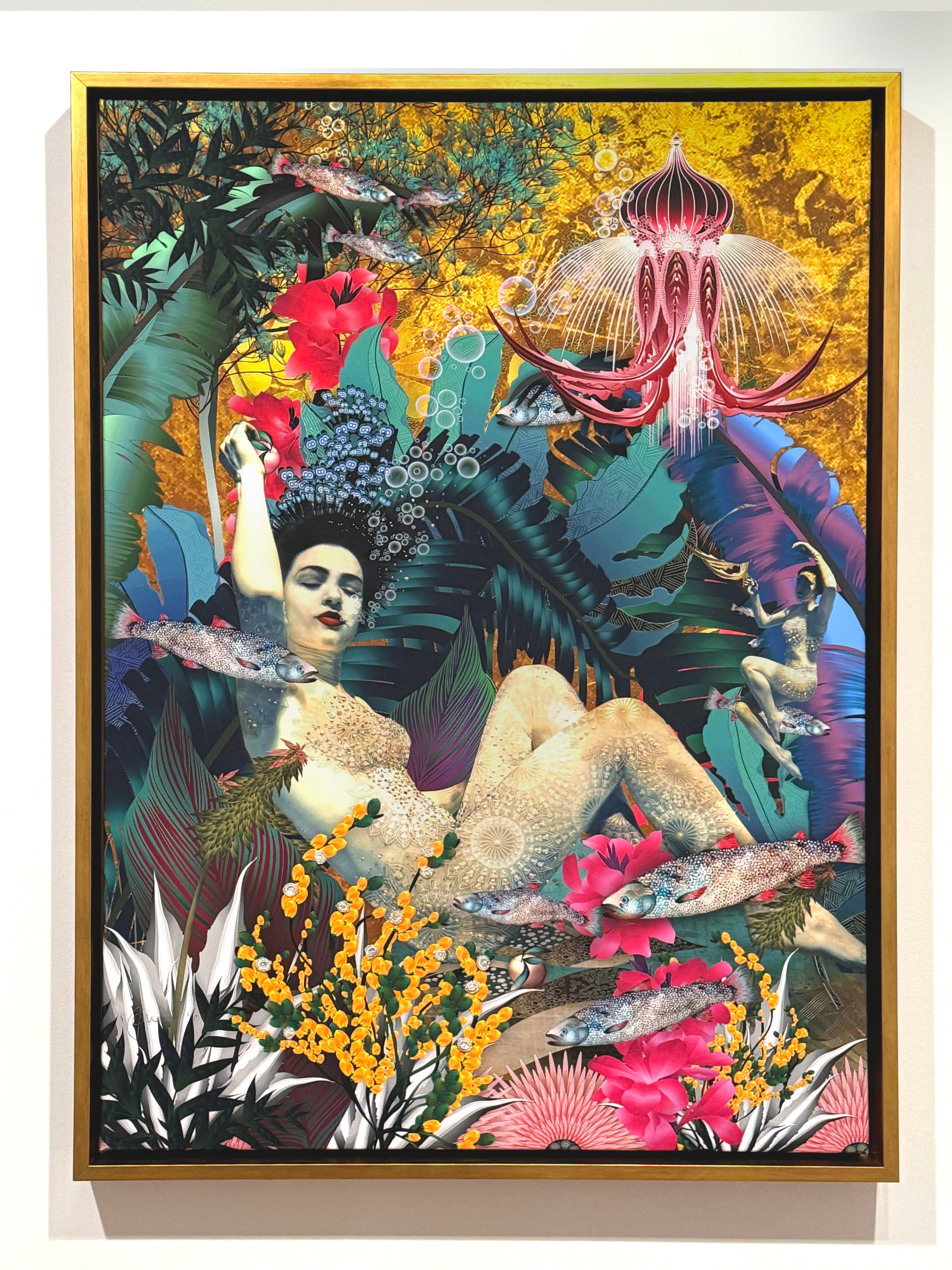 Siren Bather - 24ct Gold Leaf Edition